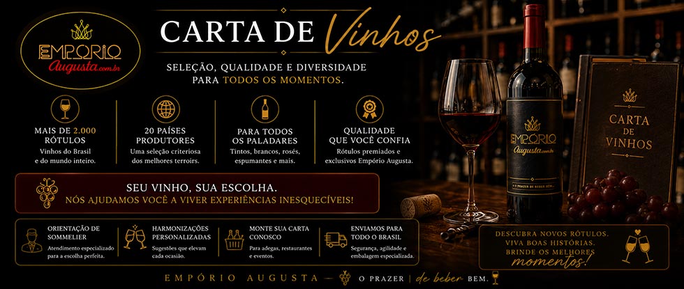 carte de vinhos
