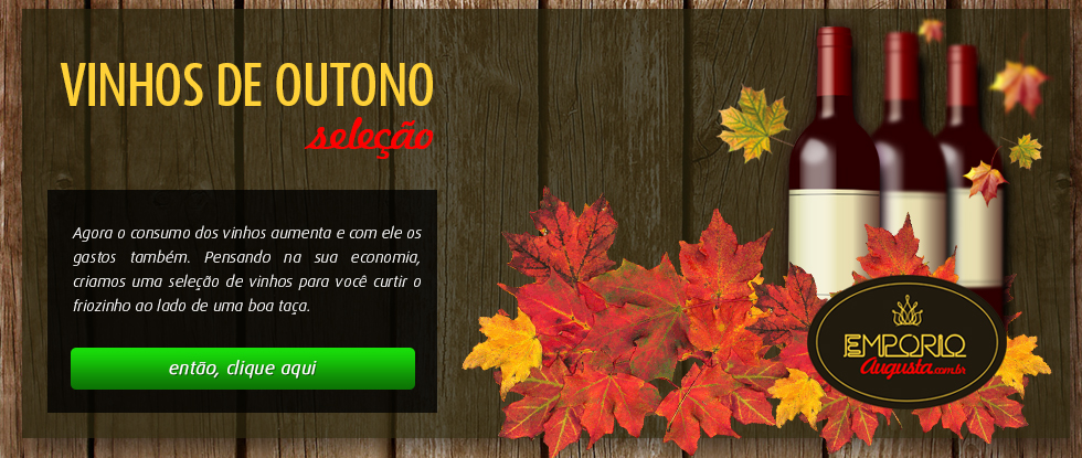 Vinhos de outono