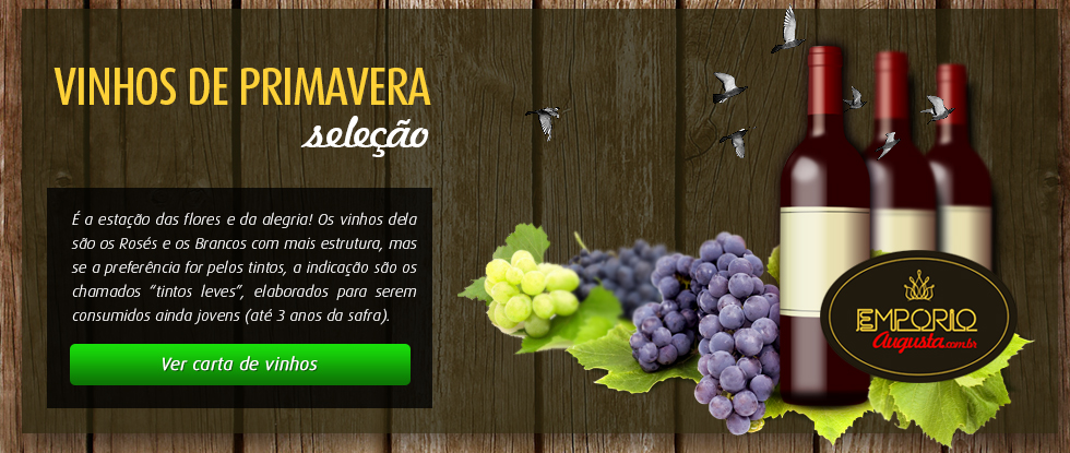 vinhos de primavera
