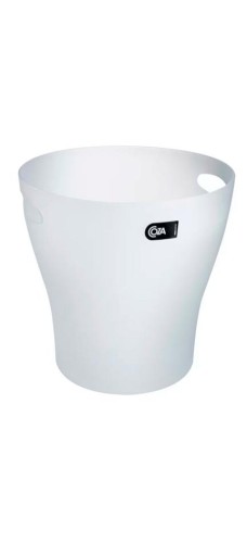 Balde de gelo Coza com alça Fun branco 07 litros Balde de gelo Coza com alça Fun branco 07 litros