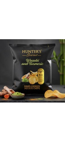 Chips Hunter´s com Wasabi e Curcuma 40gr