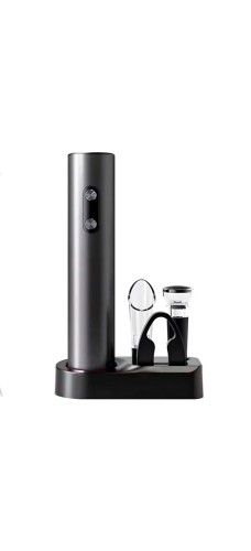 Saca Rolhas Kit abridor de vinho preto UBS 22 cm 05 peças Saca Rolhas Kit abridor de vinho preto UBS 22 cm 05 peças