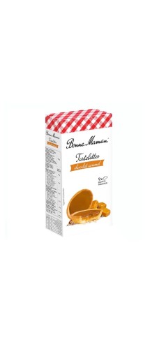 Bolacha BONNE MAMAN - TARTALETTES DE CHOCOLATE E CARAMELO 