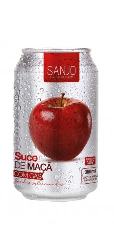 SUCO SANJO DE MACA GASEIFICADO SANJO 350ML