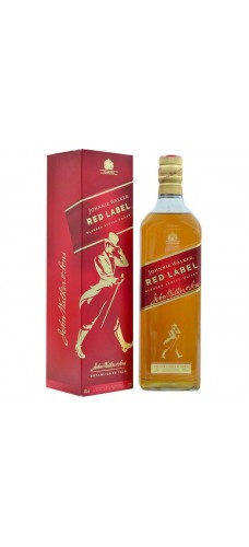 Whisky JOHNNIE WALKER Red Label com Estojo