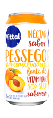 Suco Nectar Vittal Pessego 340ml